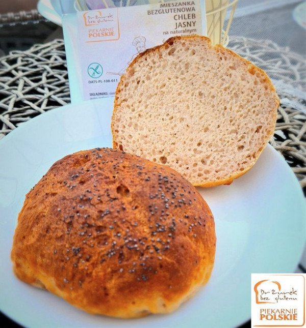 Bezglutenowa bułeczka mleczna